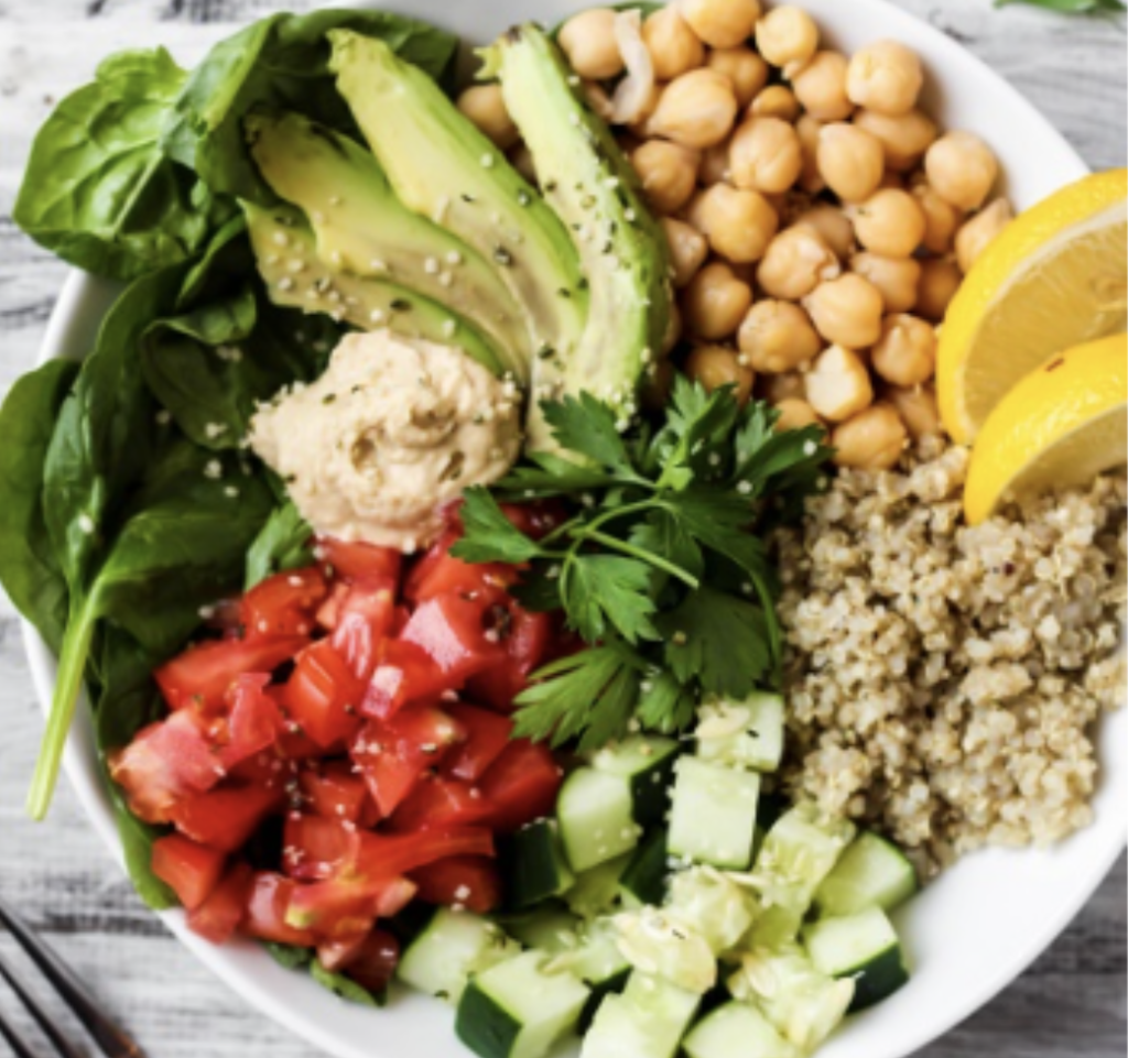 Delicious Veggie and Grain Bowl - Revitalize Health and Wellness