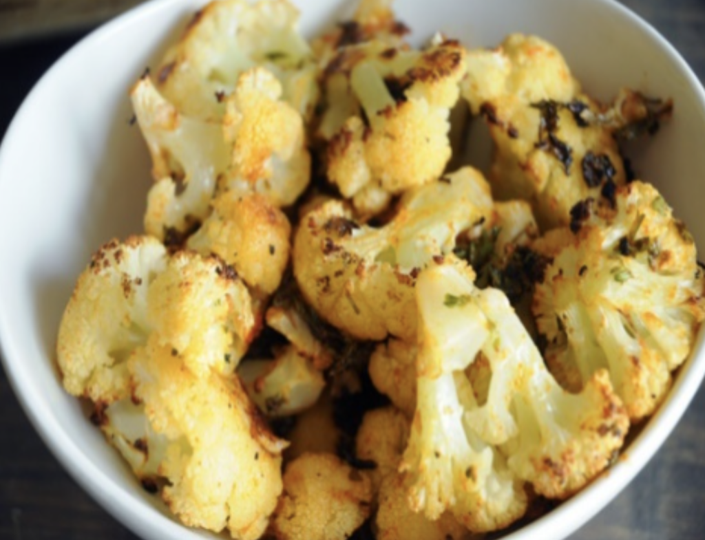 Roasted Cauliflower - Revitalize Health and Wellness