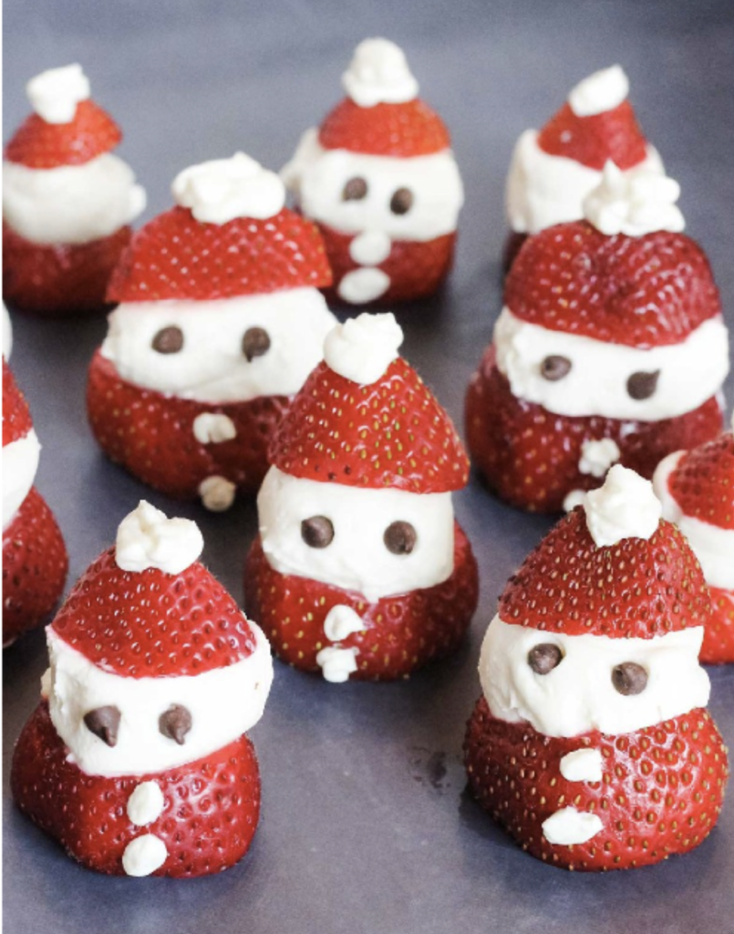 Strawberry Santa Snacks - Revitalize Health and Wellness